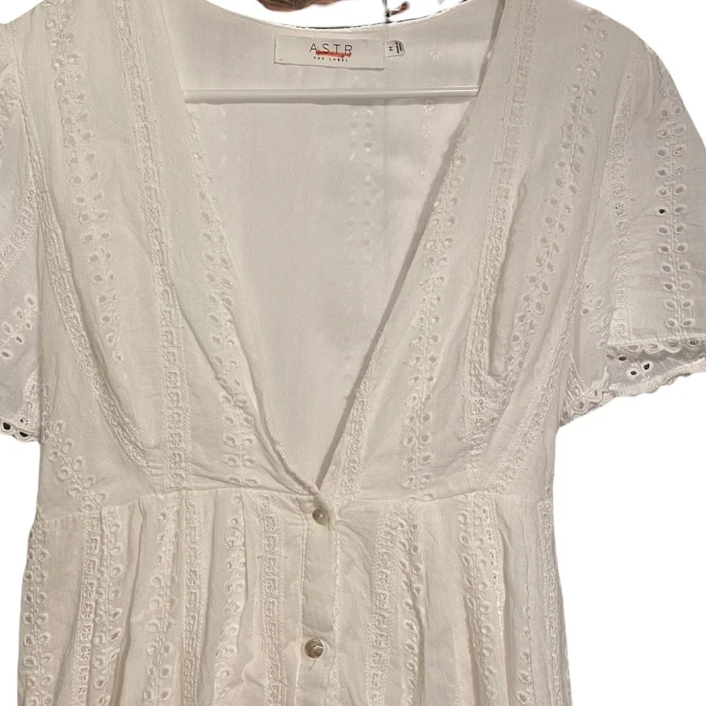 ASTR The Label x Revolve the Label Liv Dress Ivory - Picture 7 of 10